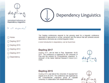 Tablet Screenshot of depling.org